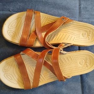 Crocs sandals size 10